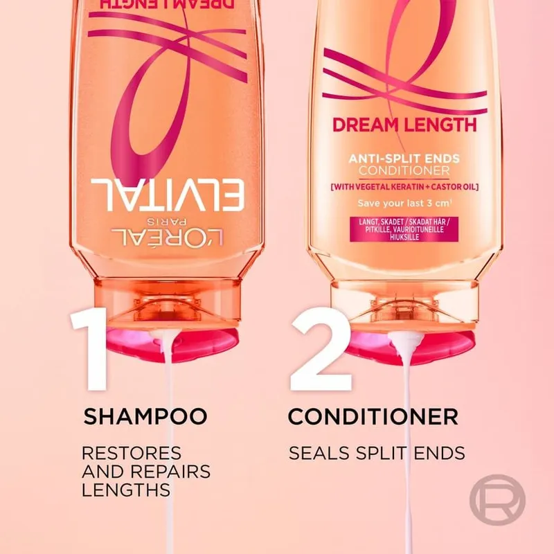 Bild 4 för L'Oréal Paris Elvital Dream Length Schampo 1000 ml