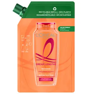 Produktfoto för L'Oréal Paris Elvital Dream Length Shampoo Refill For Long Hair 500 ml