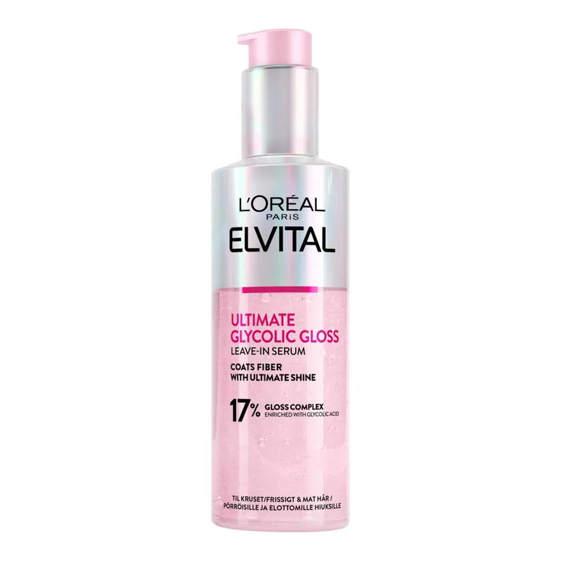 Bild 1 för L'Oréal Paris Elvital Glycolic Gloss Leave-in Serum 150 ml