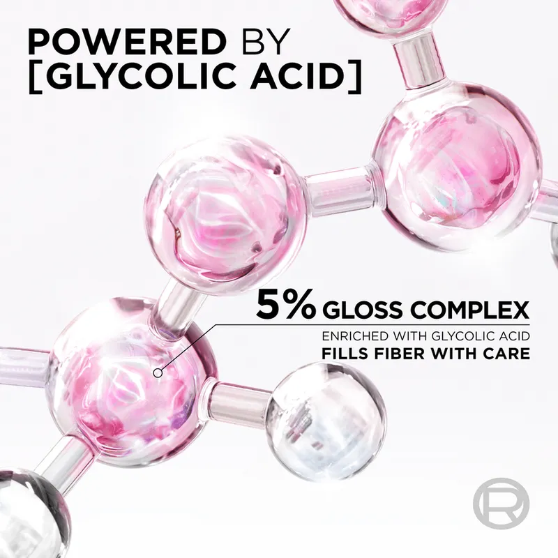 Bild 2 för L'Oréal Paris Elvital Glycolic Gloss Schampo 200 ml