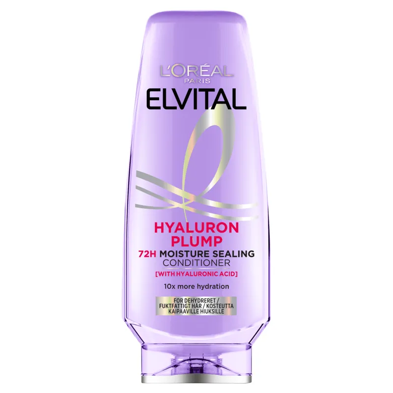 Bild 1 för L'Oréal Paris Elvital Hyaluron Plump Conditioner 200 ml