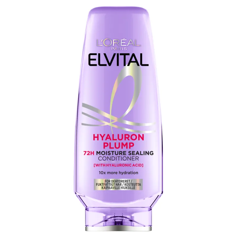 Bild 2 för L'Oréal Paris Elvital Hyaluron Plump Conditioner 200 ml