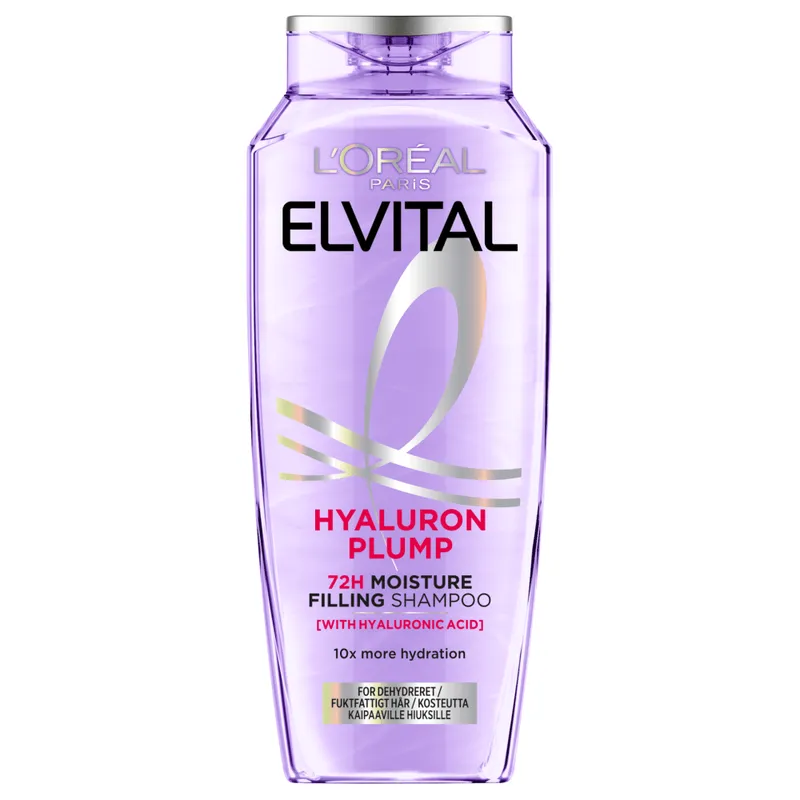 Bild 1 för L'Oréal Paris Elvital Hyaluron Plump Schampo 250 ml
