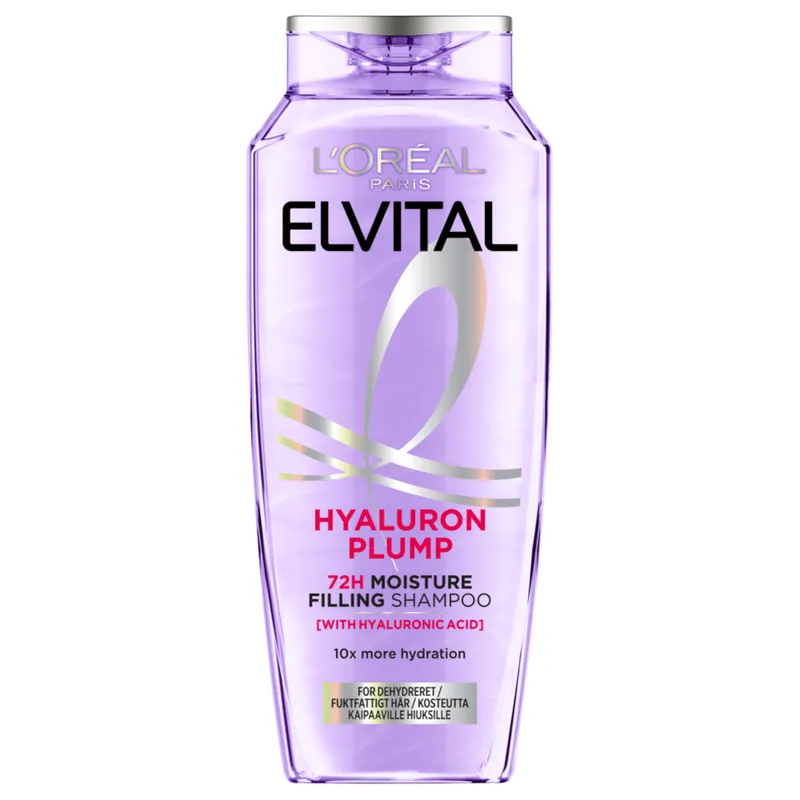 Bild 2 för L'Oréal Paris Elvital Hyaluron Plump Schampo 250 ml