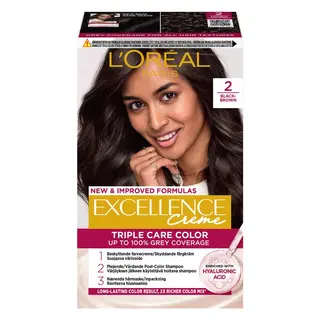 Produktfoto för L'Oréal Paris Excellence Crème 2 Black-Brown