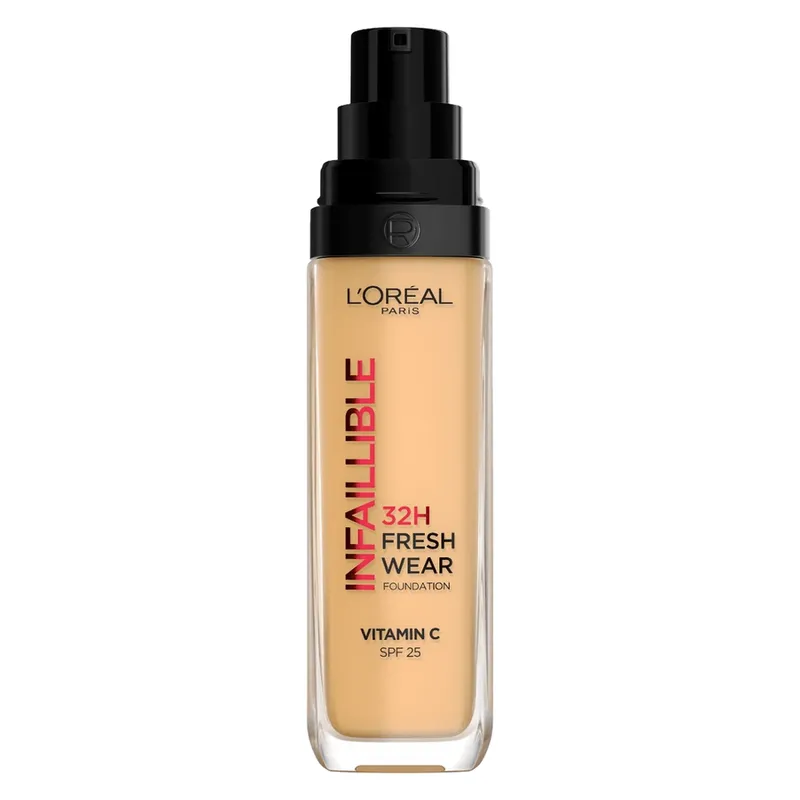 Bild 2 för L'Oreal Paris Infallible 24H face foundation 140 Golden Beige 30ml