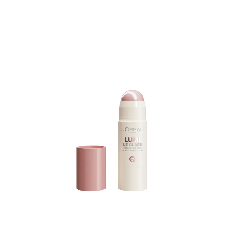 Bild 2 för L'Oréal Paris Lumi Le Glass Highlighter Stick 620 Glassy Pink Ballet - 5 g