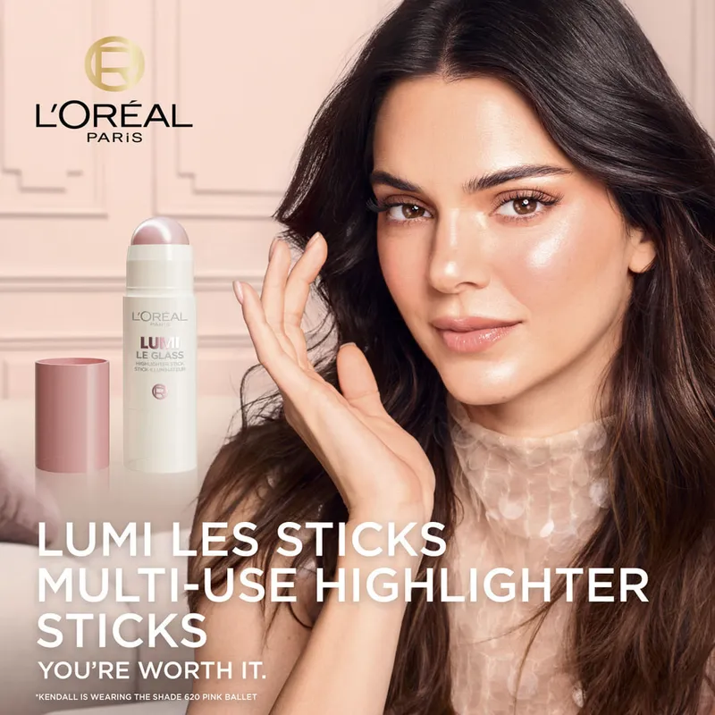 Bild 8 för L'Oréal Paris Lumi Le Glow Highlighter Stick 635 Glowy Golden Couture - 6,5 g