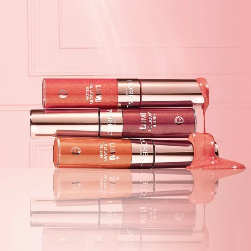 Bild 6 för L'Oréal Paris Lumi Le Liquid Blush 625 Glowy Gold Pink 5 ml