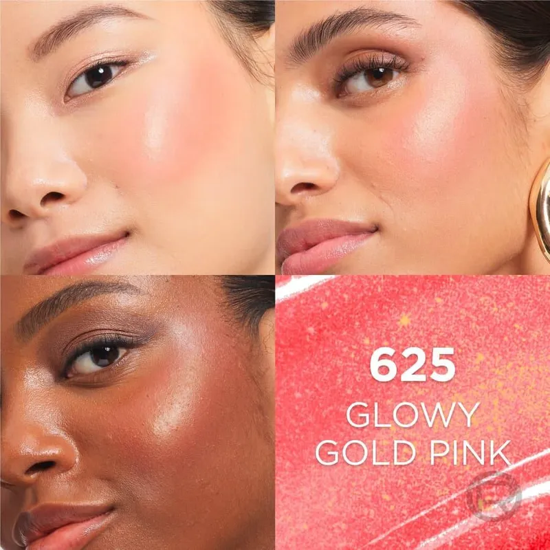 Bild 7 för L'Oréal Paris Lumi Le Liquid Blush 625 Glowy Gold Pink 5 ml
