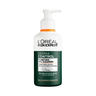 Produktfoto för L'Oréal Paris Men Expert Derma Control Purifying Gel Cleanser 260 ml
