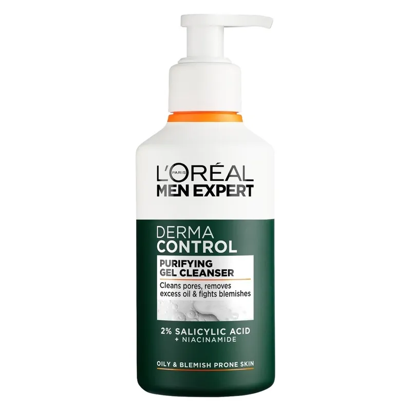 Bild 1 för L'Oréal Paris Men Expert Derma Control Purifying Gel Cleanser 260 ml