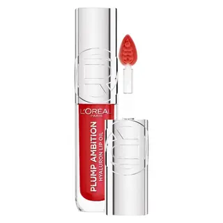 Produktfoto för L'Oréal Paris Plump Ambition Hyaluron Lip Oil 380 Rouge In Love - 5 ml