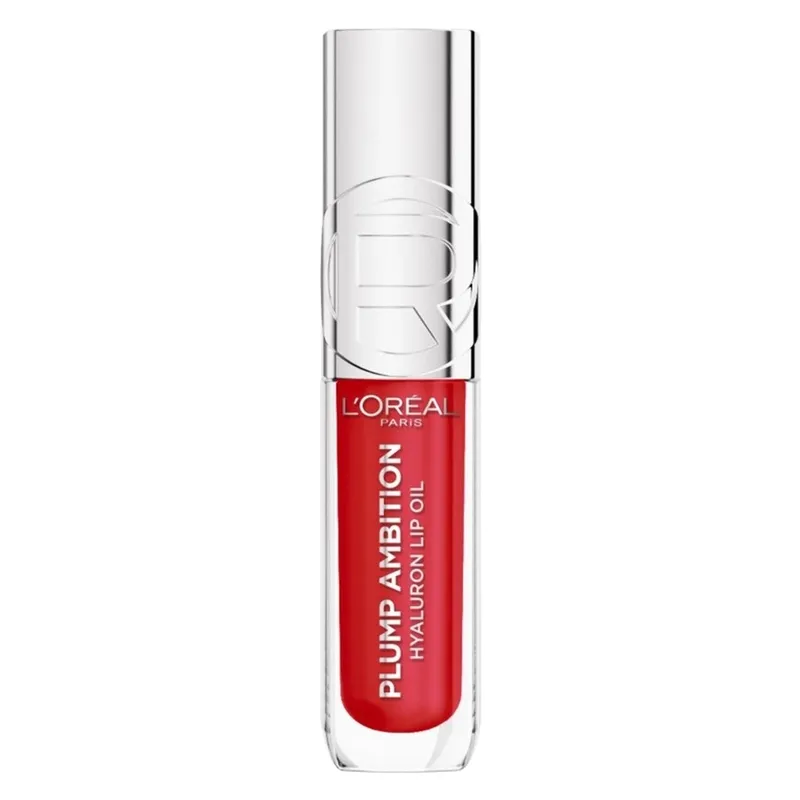 Bild 2 för L'Oréal Paris Plump Ambition Hyaluron Lip Oil 380 Rouge In Love - 5 ml