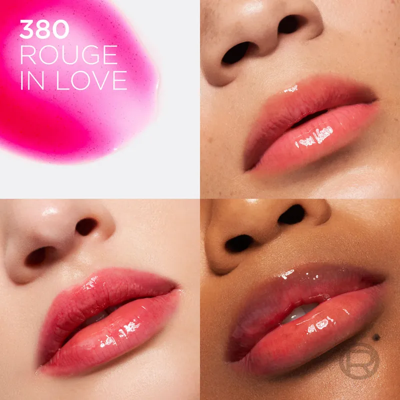 Bild 6 för L'Oréal Paris Plump Ambition Hyaluron Lip Oil 380 Rouge In Love - 5 ml