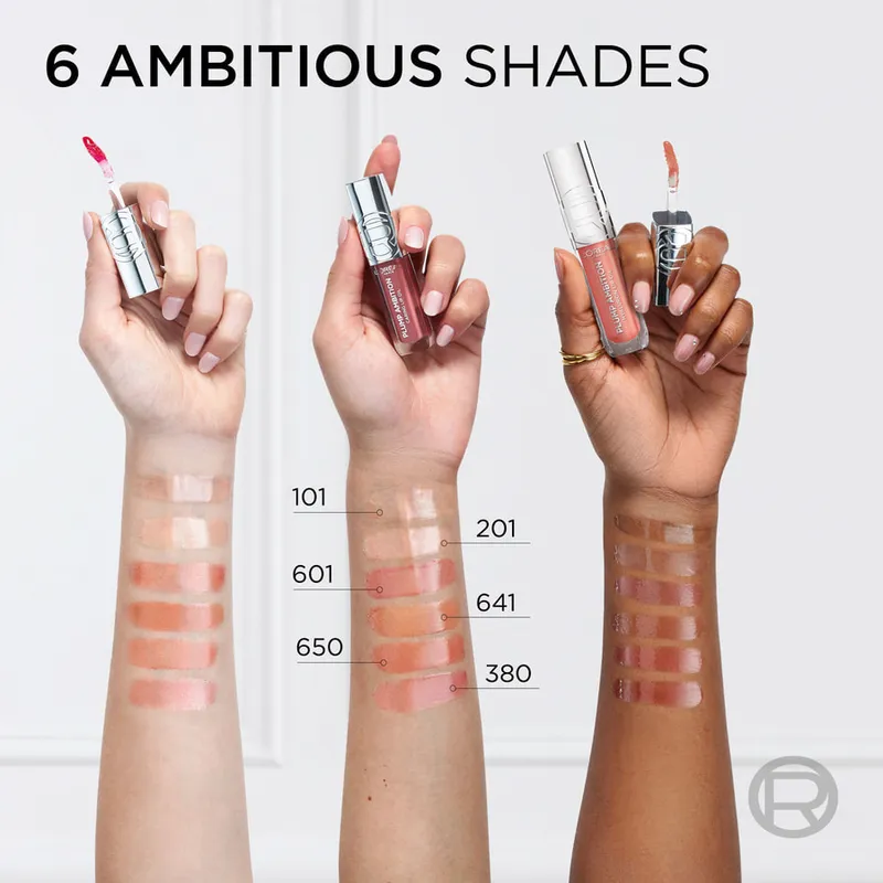 Bild 4 för L'Oréal Paris Plump Ambition Hyaluron Lip Oil 641 Latte Glace - 5 ml