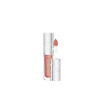 Produktfoto för L'Oréal Paris Plump Ambition Hyaluron Lip Oil 650 Nude Macaron - 5 ml