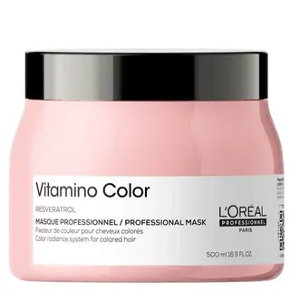 Produktfoto för L’Oréal Paris (public) Serie Expert Vitamino, Kvinna, Färgat hår, Alla färger, 500 ml, Colour correction, Näringsgivande, Reparation, Burk