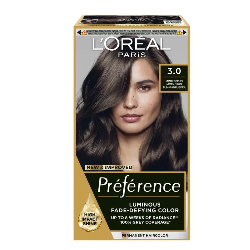 Bild 2 för L'Oréal Paris Récital Préférence 3 Mörkbrun Brasilia