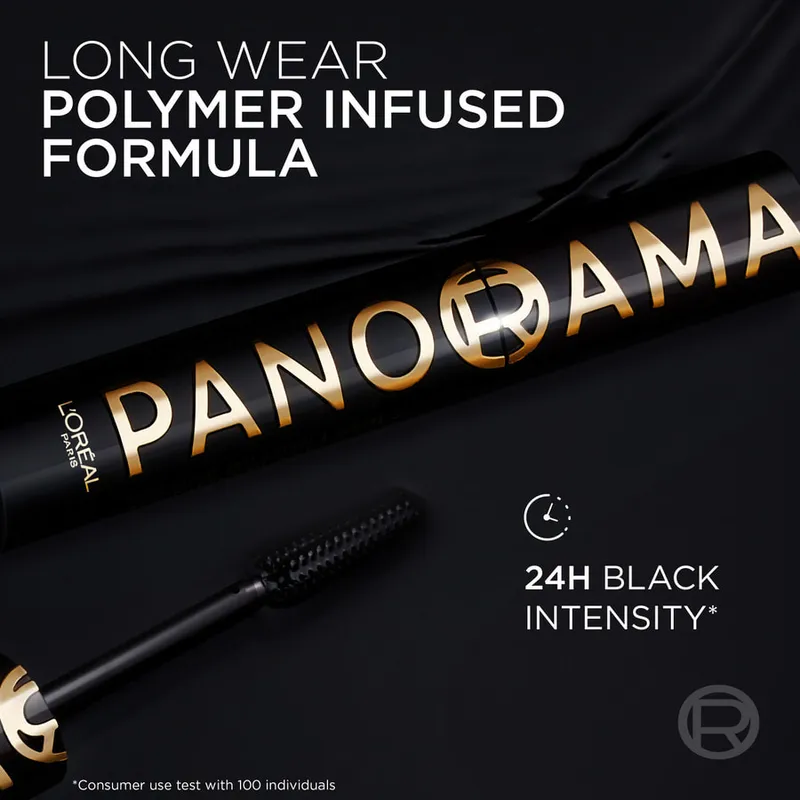 Bild 7 för L'Oréal Paris Volume Million Lashes Panorama All Night Mascara Extra Black - 9,9 ml