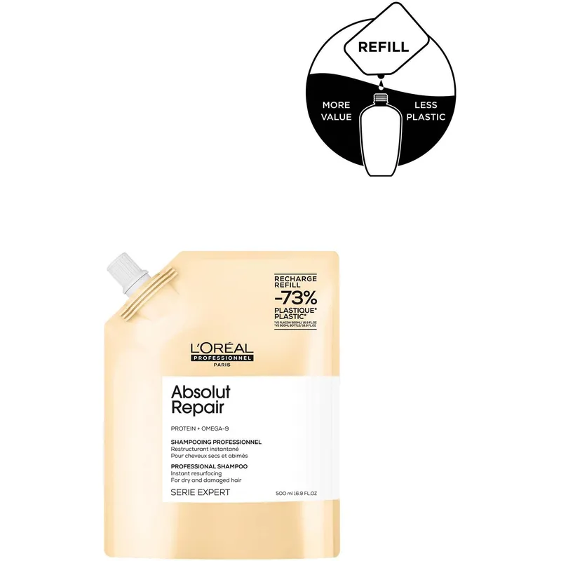 Bild 2 för L'Oréal Professionnel Absolut Repair Absolut Repair Gold Shampoo Refil