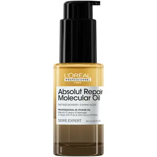 Produktfoto för L'Oréal Professionnel Absolut Repair Molecular Bi-phase Oil 30 ml