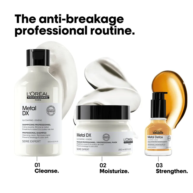 Bild 4 för L'Oréal Professionnel Metal DX  Serie Expert Professional Shampoo