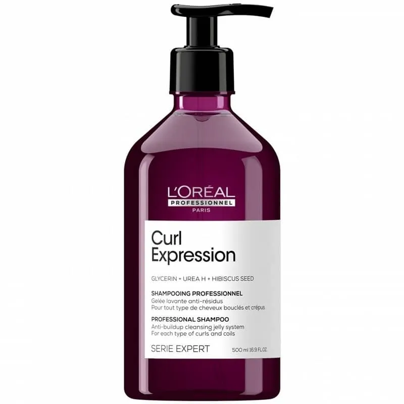 Alternativ bild 0 för L'Oreal Professionnel Serie Expert Curl Expression Shampoo Anti-Buildup Cleansing Jelly 500ml