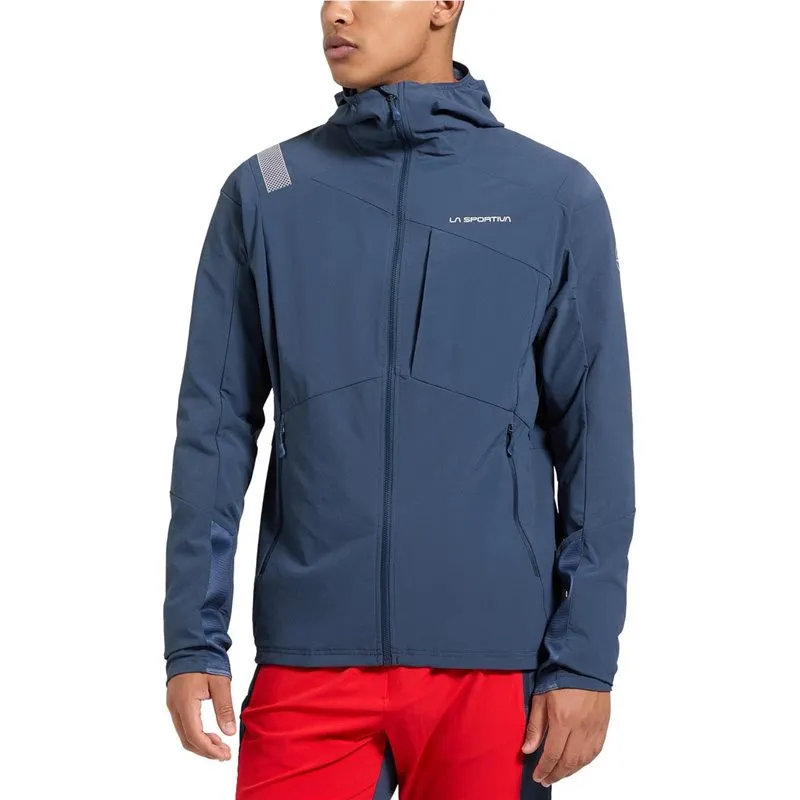 Bild 2 för La Sportiva Aequilibrium Speed Jkt M Night Sky/Chalk