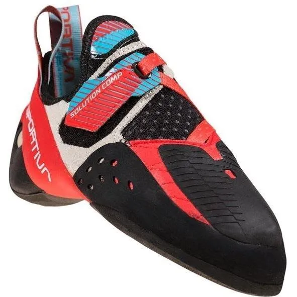 Bild 2 för La Sportiva Solution Comp Woman Hibiscus/Malibu Blue