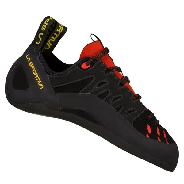 Bild 1 för La Sportiva Tarantulace Climbing Shoes Men Black/Poppy