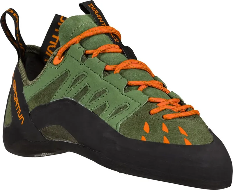 Bild 2 för La Sportiva Tarantulace Climbing Shoes Men Olive/Tiger