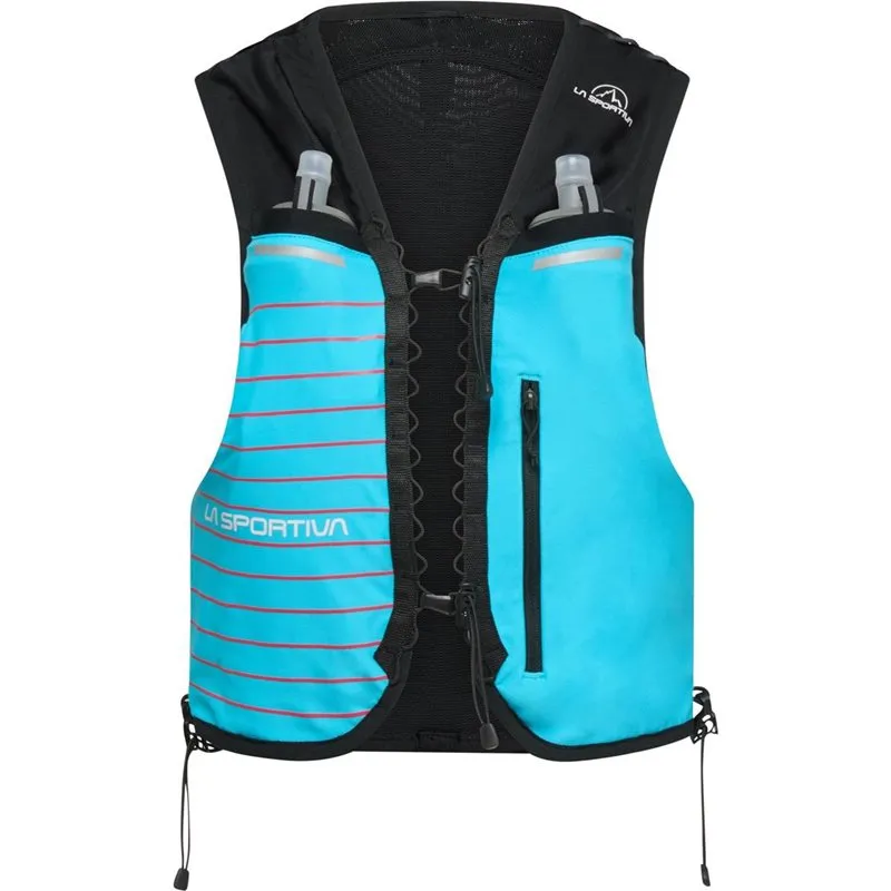 Bild 1 för La Sportiva Trail Vest 5L Malibu Blue/Hibiscus