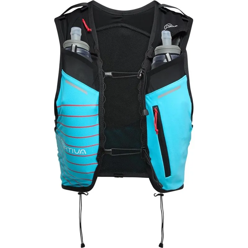 Bild 2 för La Sportiva Trail Vest 5L Malibu Blue/Hibiscus