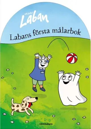 Produktfoto för Labans första målarbok