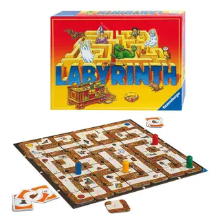 Produktfoto för Labyrint, skattjaktsspel, flera spelare, +8 år