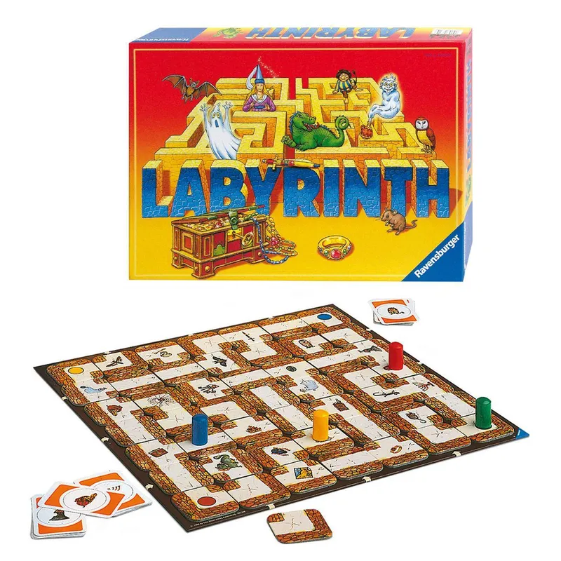 Bild 1 för Labyrint, skattjaktsspel, flera spelare, +8 år