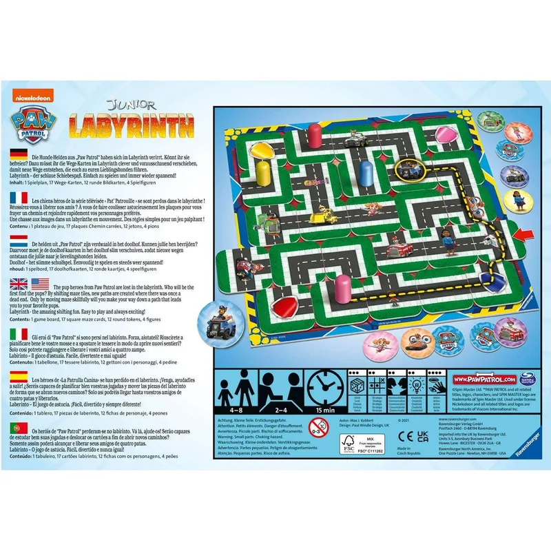 Bild 2 för Labyrinth junior Paw Patrol