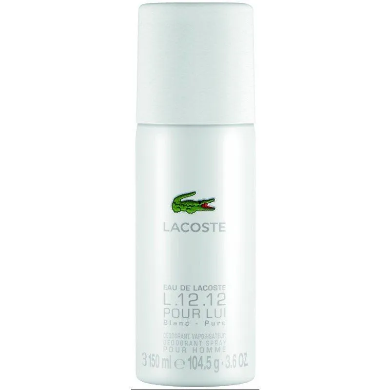 Alternativ bild 0 för Lacoste Eau De Lacoste L.12.12 Blanc Pure Deodorant Spray 150 ml