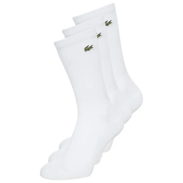 Alternativ bild 0 för Lacoste Sport High-Cut Sokker 3-Pak White