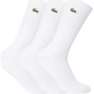 Produktfoto för Lacoste Sport High-Cut Strumpor 3-Pack White