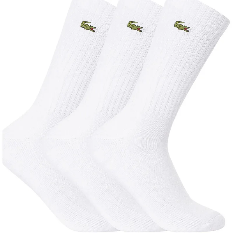 Bild 2 för Lacoste Sport High-Cut Strumpor 3-Pack White