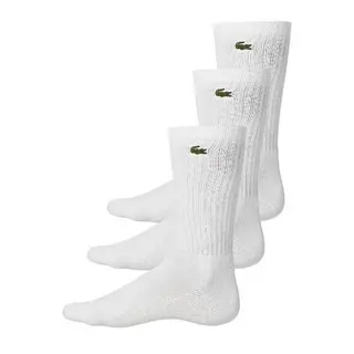 Produktfoto för Lacoste Sport High-Cut Strumpor 3-Pack White