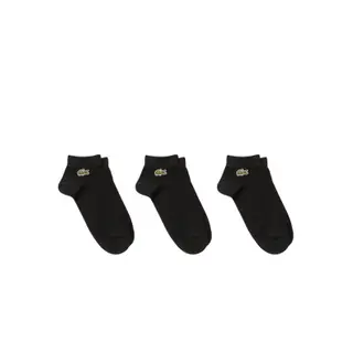 Produktfoto för Lacoste Sport Low-Cut Cotton Strumpor 3-Pack Svart