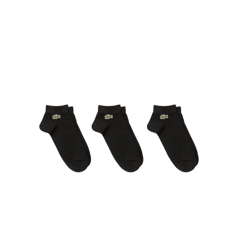 Alternativ bild 0 för Lacoste Sport Low-Cut Cotton Strumpor 3-Pack Svart