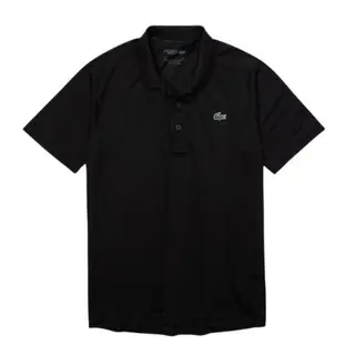 Produktfoto för Lacoste Sport Short Sleeved Ribbed Polo Black