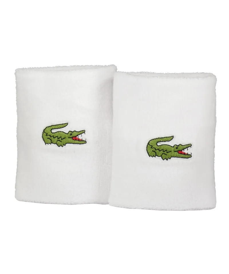 Alternativ bild 0 för Lacoste Sport Svettband 2-Pack Vit