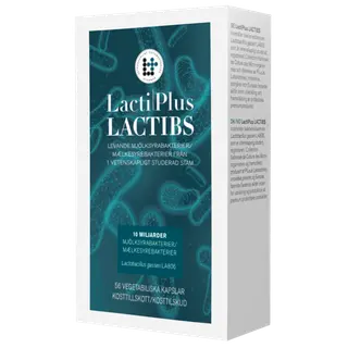 Produktfoto för LactiPlus Lactiplus LactIBS 56 kapslar