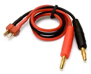 Produktfoto för Laddkabel T-Plug med 4 mm bananstift