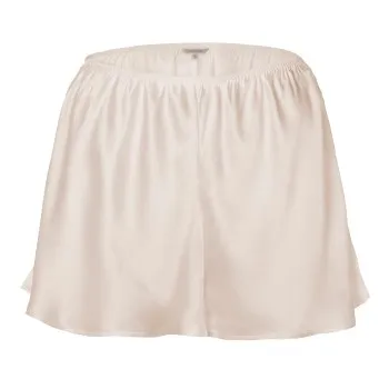 Alternativ bild 0 för Lady Avenue Pure Silk French Knickers Pärlvit silke XX-Large Dam